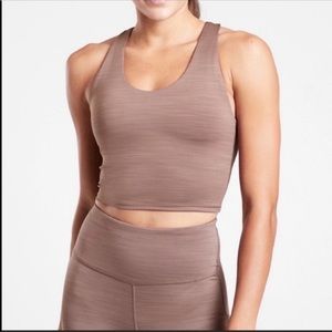 Athleta Ultimate Space Dye Crop Top